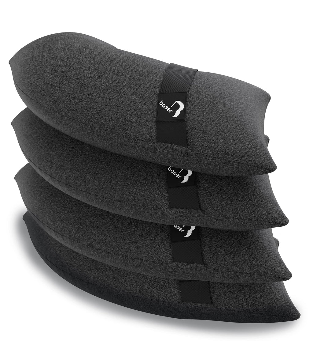 Baser Curved Sandbags | 4 x 20kg Fillable Weights for Parasols