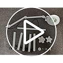 Sanqiao 5X LED Magnifying Floor Lamp - Adjustable Beauty & Tattoo Light