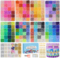 Fournine 31000 Pcs Clay Beads Bracelet Making Kit - 192 Colors DIY Set