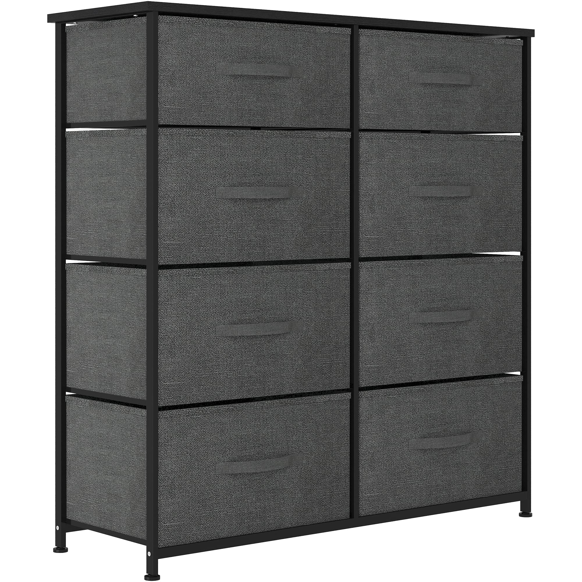 YITAHOME 8-Drawer Fabric Dresser – Metal Frame Storage Organizer Unit