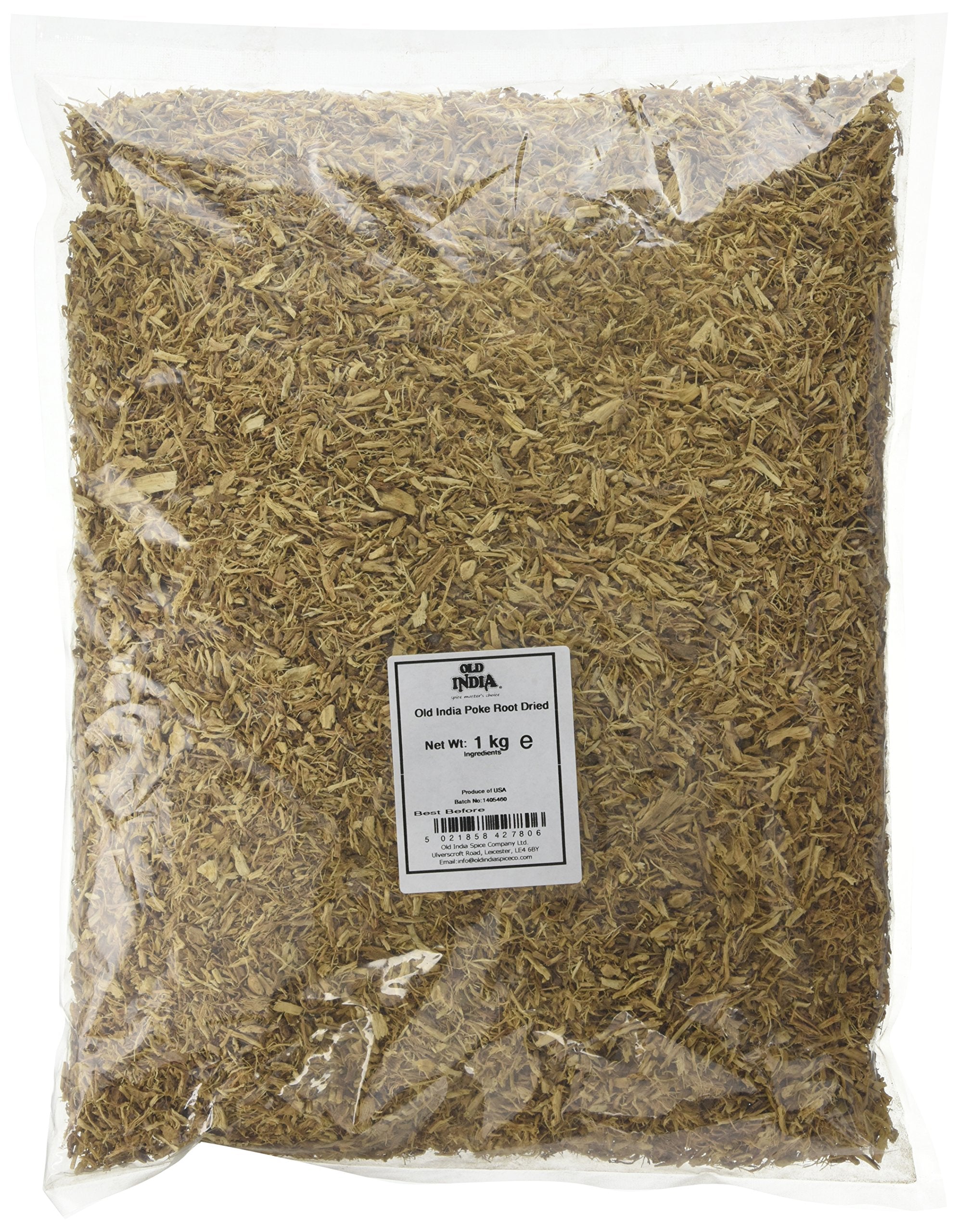 Old India Poke Root Dried - 1 Kg Bulk Herbal Botanical Supplies
