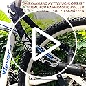 Heavy Duty Bike Chain Lock – 3ft Anti-Theft Steel Lock