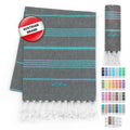 LeStoff Turkish Hammam Towel | 100% Organic Cotton Quick-Dry Peshtemal