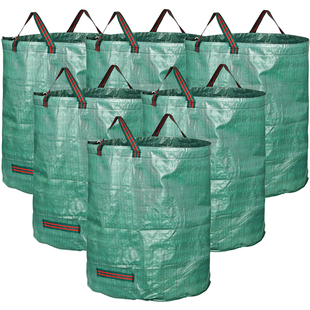 GardenMate 6-Pack Heavy Duty Garden Waste Bags | 272L Reusable Sacks