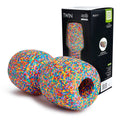 BLACKROLL Twin Fascia Roller – Spine Massage Foam Roller, Rainbow