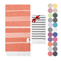 Turkish Beach Towel Set – Quick-Dry Soft Cotton Towels