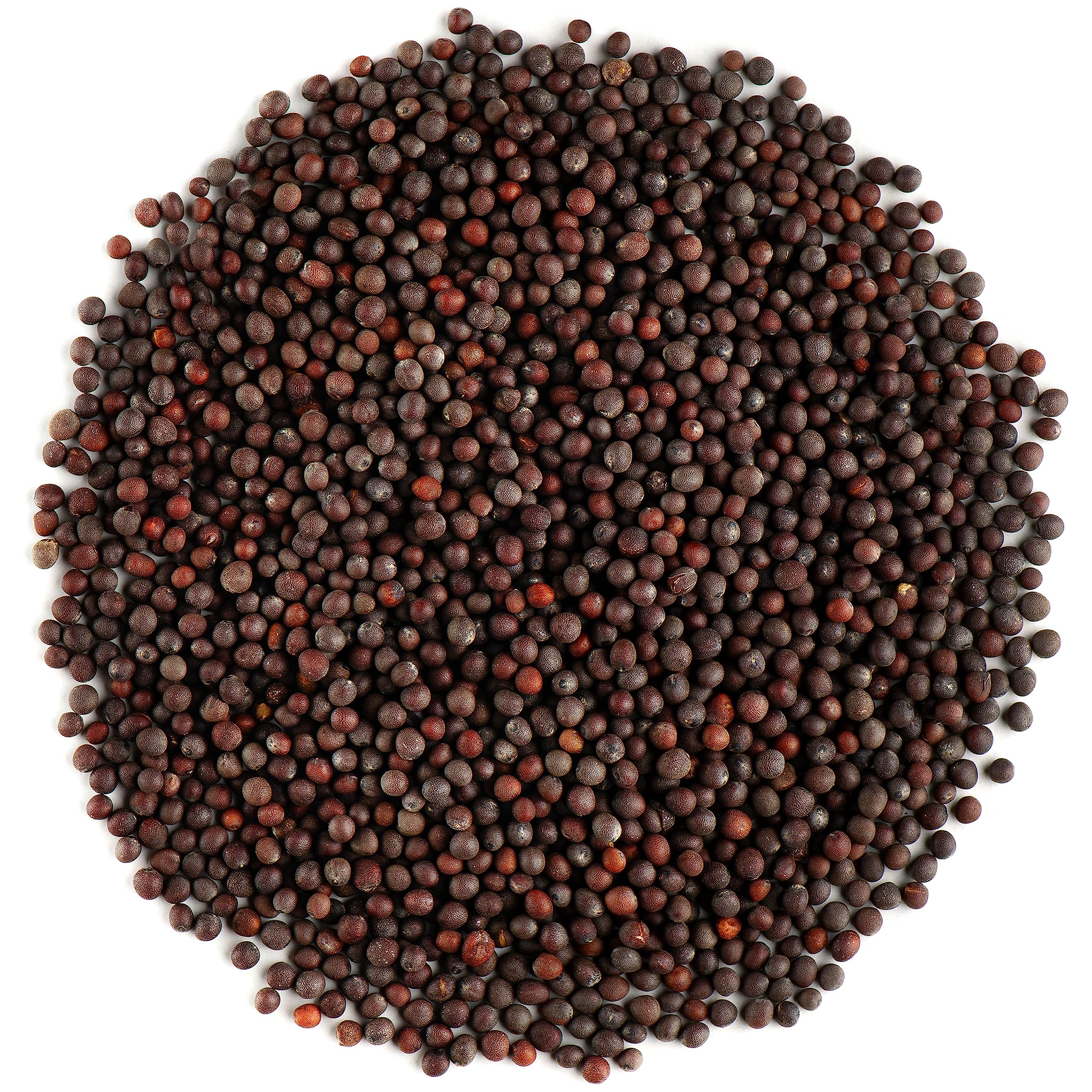 Organic Black Mustard Seeds – Whole Spicy Brown Seeds, 700g
