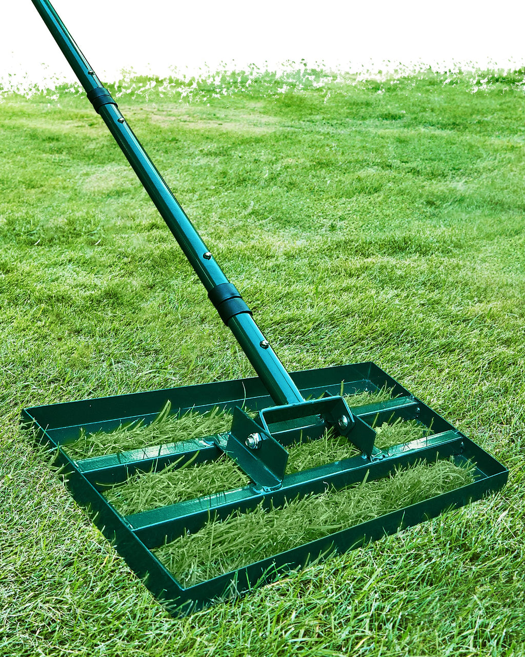 Signstek Lawn Leveling Rake | 43x25cm Adjustable Stainless Steel Tool
