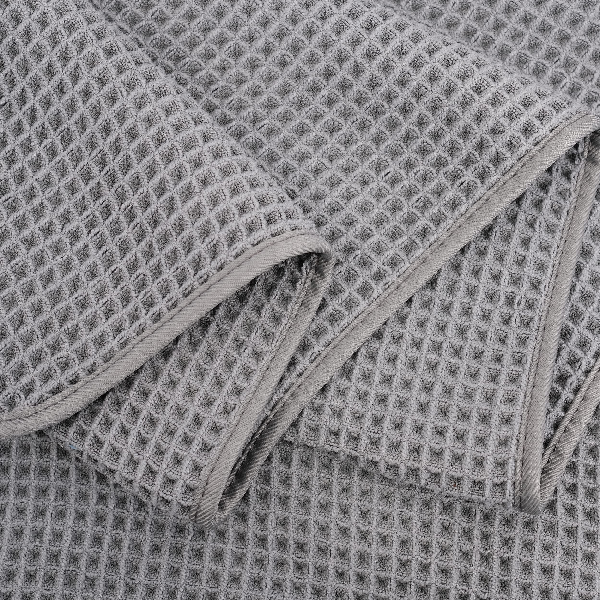 Polyte Microfibre Bath Sheet Set – Quick Dry Waffle Weave, 2 Pack