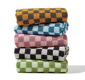 Madi-Cadi Checkered Cotton Hand Towels – 5-Pack Soft Absorbent Set
