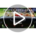 CUQOO Portable Charcoal BBQ Grill – Foldable Stainless Steel Camping Smoker