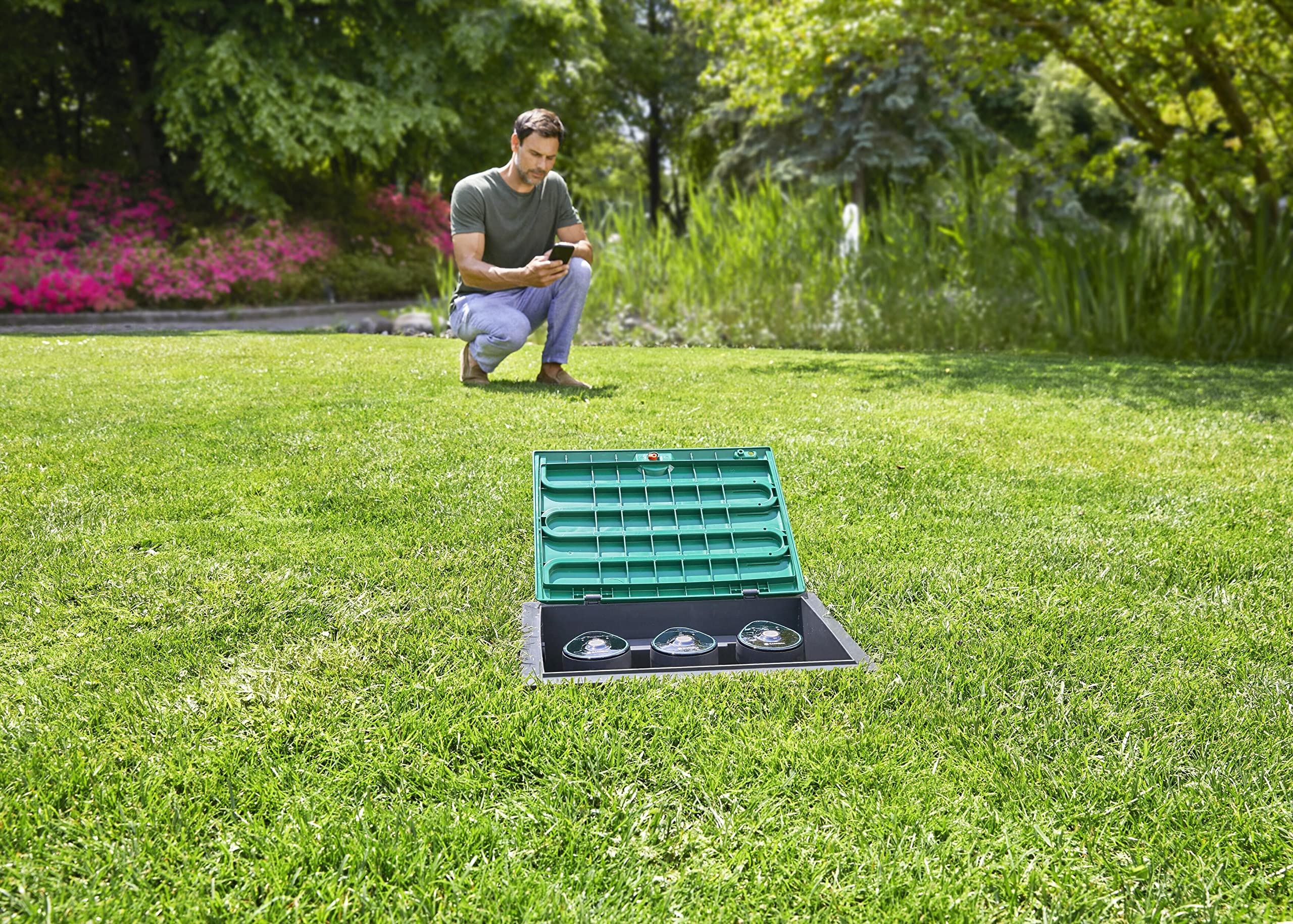 Gardena 1" Watering Valve – Automatic Irrigation Control System