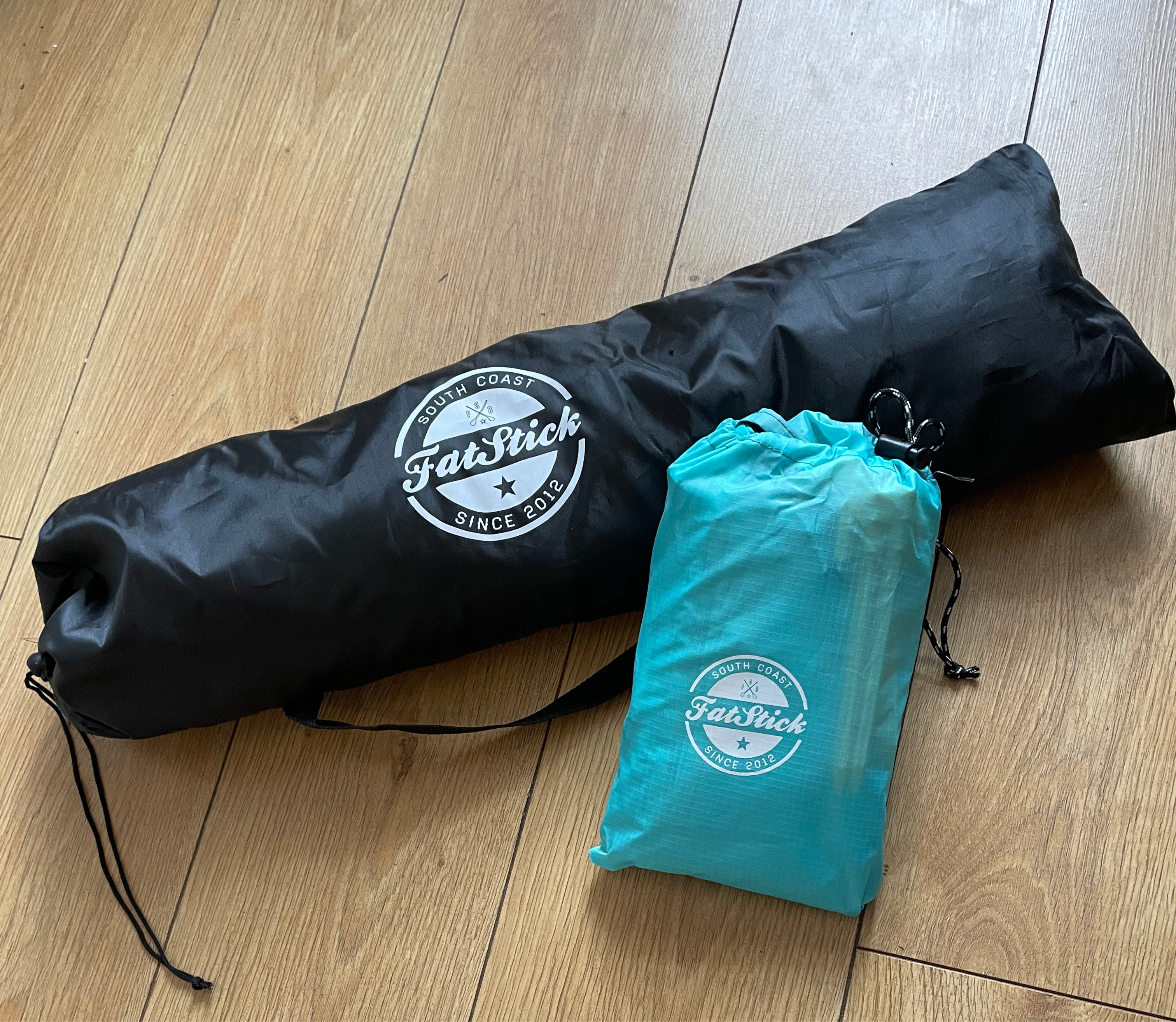 Fatstick Beach Tent – UPF 50+ Sun Shade Canopy with Ground Sheet