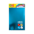 PoundFun A4 Mirror Card 10 Sheets - Metallic Reflective Craft Cardstock