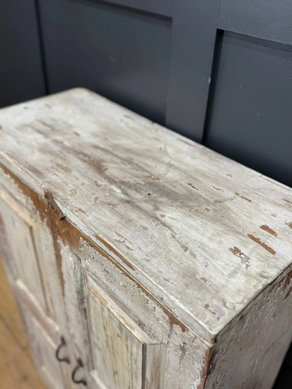 Vintage Rustic Cupboard /Reclaimed Painted Bathroom Cabinet / Kitchen Unit