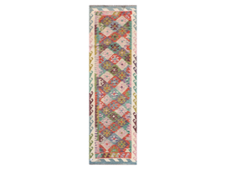 Maimana Kilim Runner - 289 x 88 cm