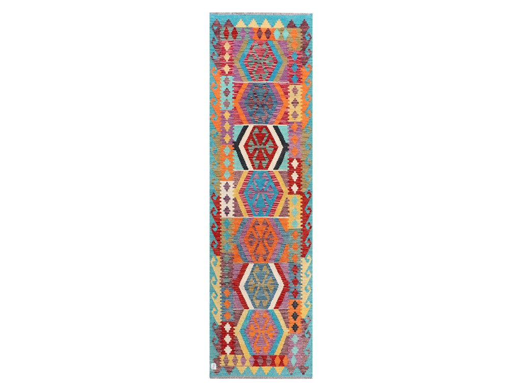 Maimana Kilim Runner - 286 x 80 cm