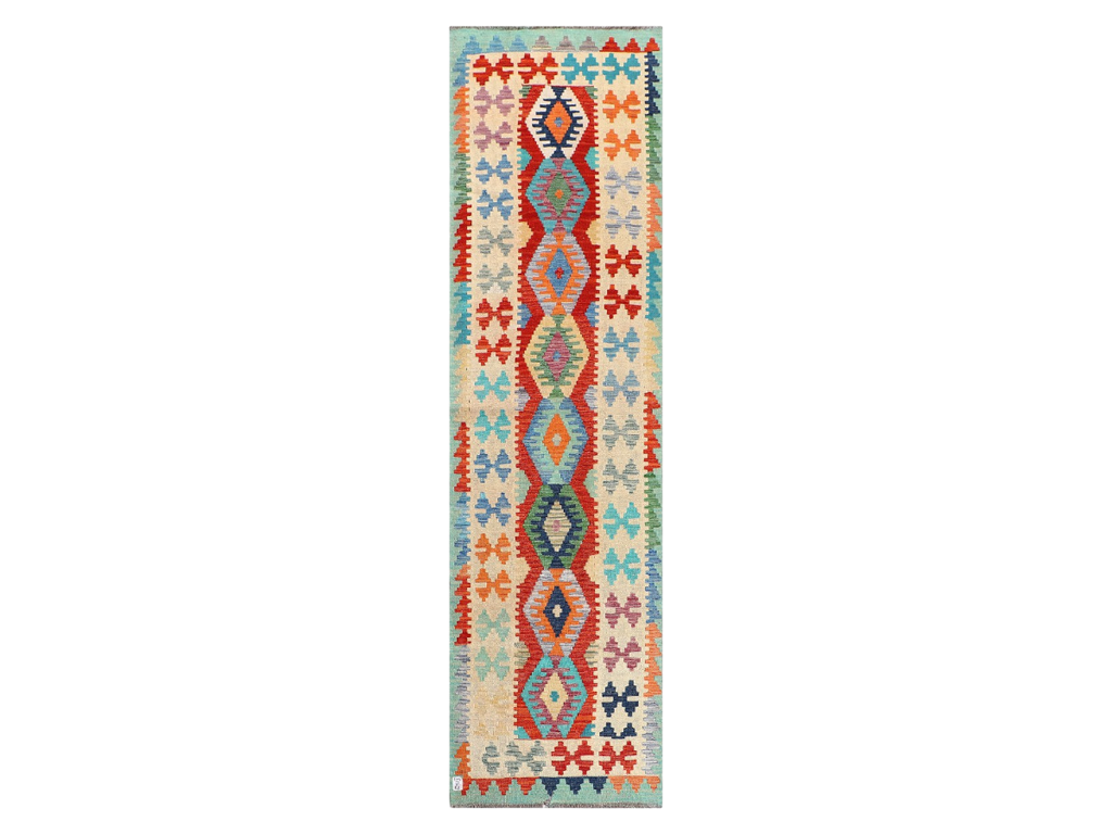 Maimana Kilim Runner - 292 x 81 cm