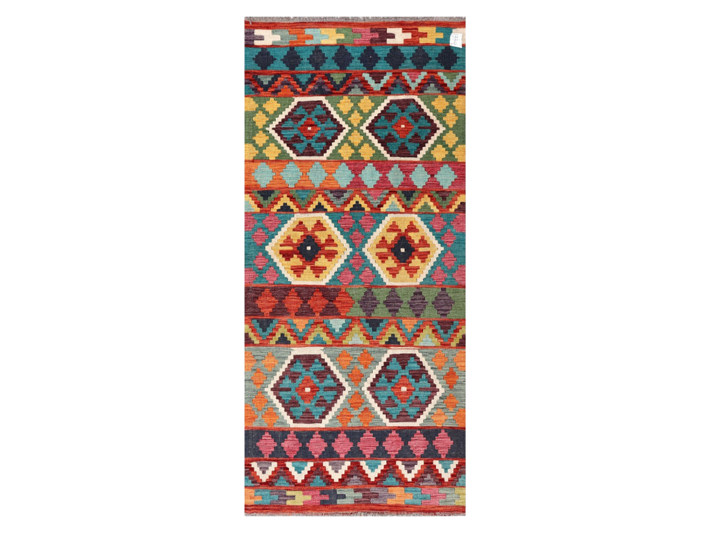 Maimana Kilim - 194 x 86 cm