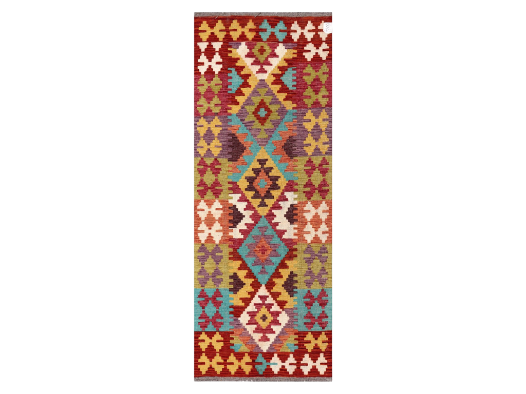 Maimana Kilim - 206 x 77 cm