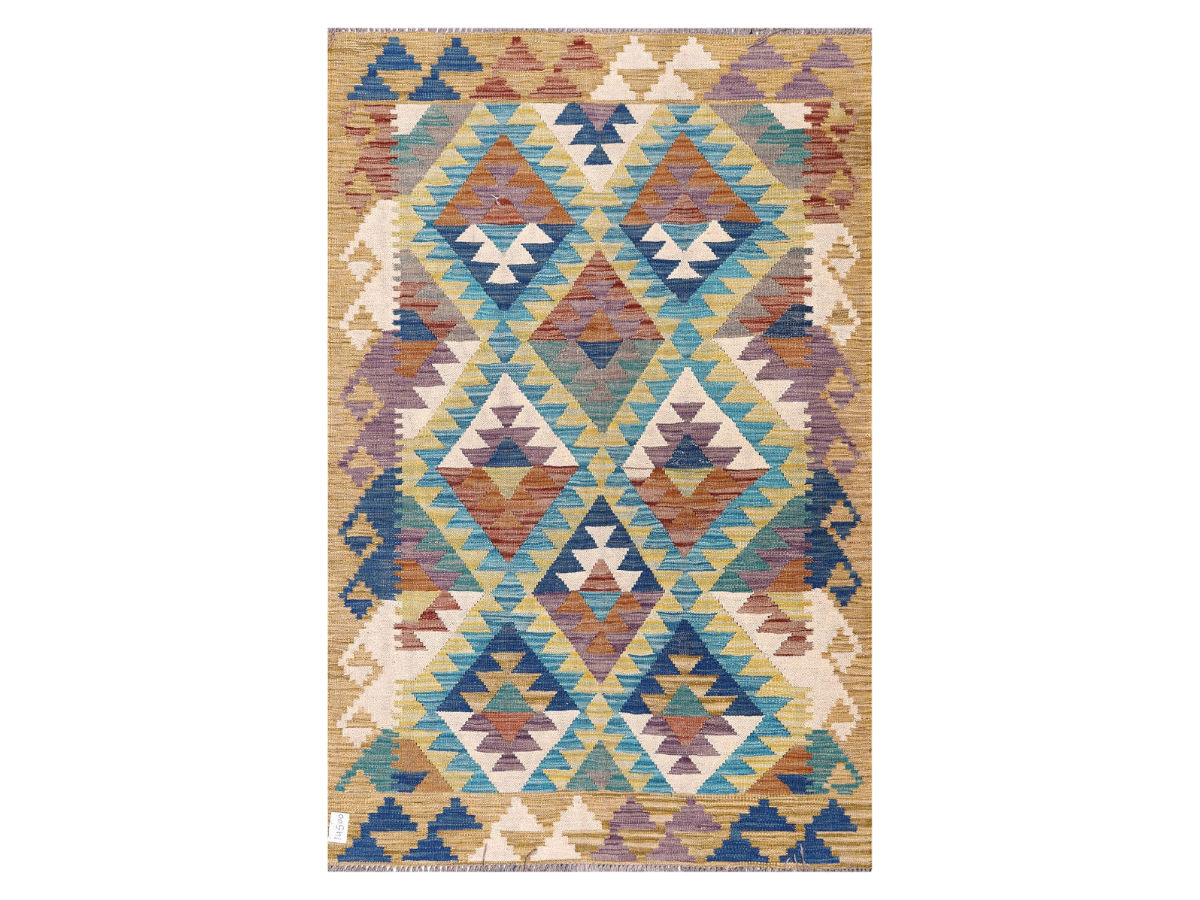 Maimana Afghanistan Kilim Rug - 181 x120 cm