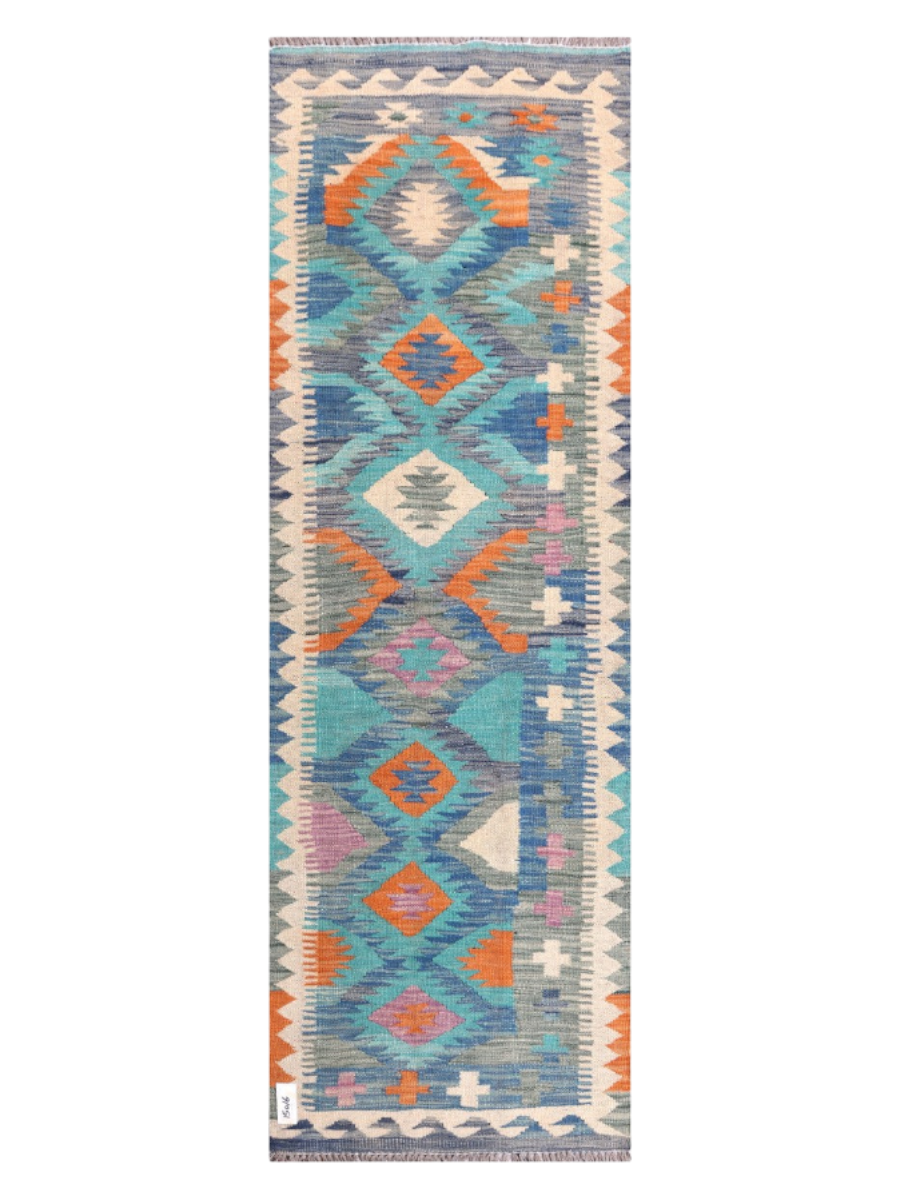 Maimana Kilim - 199 x 66 cm
