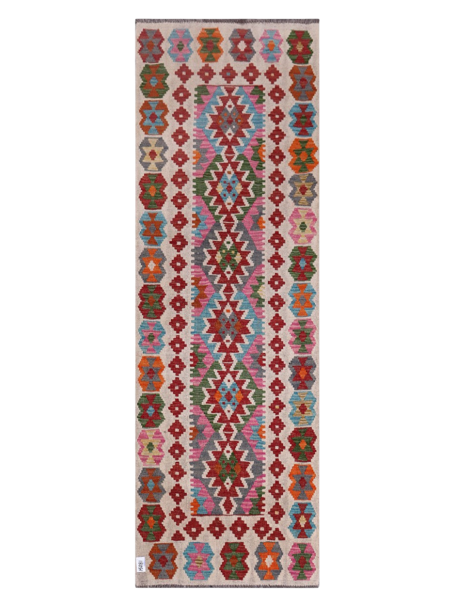 Maimana Kilim - 254 x 84 cm