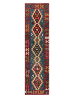 Maimana Kilim Runner - 291 x 79 cm