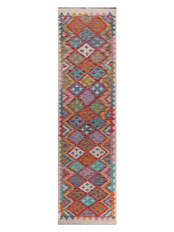 Maimana Kilim - 287 x 79 cm
