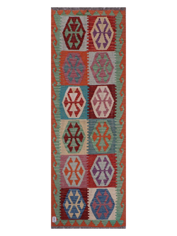 Maimana Kilim Runner - 233 x 79 cm