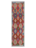 Maimana Kilim Runner - 291 x 84 cm