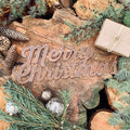 Rustic Metal Merry Christmas Sign – Steel Holiday Wall Art | RW Norfolk