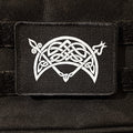 Pictish Crescent & V Rod Patch