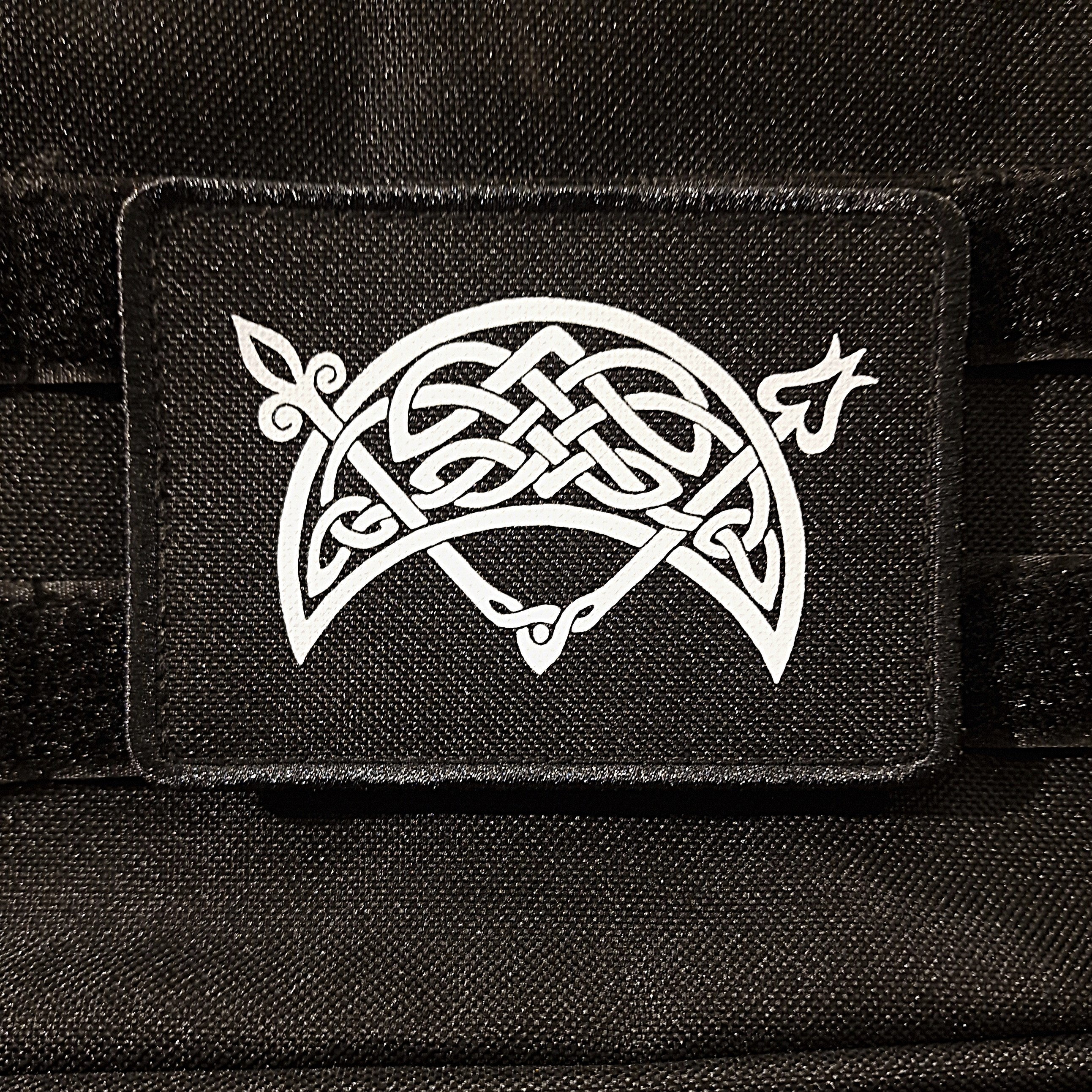 Pictish Crescent & V Rod Patch