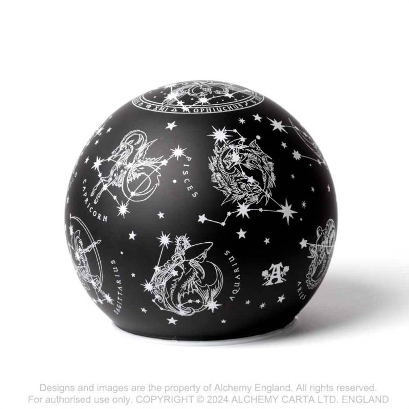 Kate's Clothing Alchemy Astrology Globe LED Light – 13 Zodiac Signs