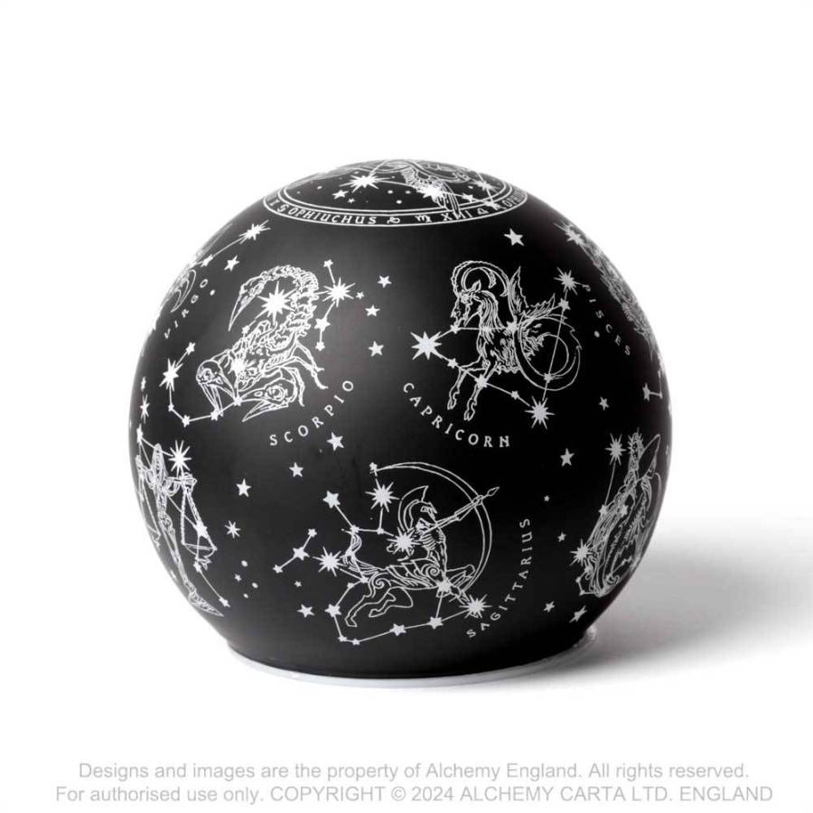 Kate's Clothing Alchemy Astrology Globe LED Light – 13 Zodiac Signs