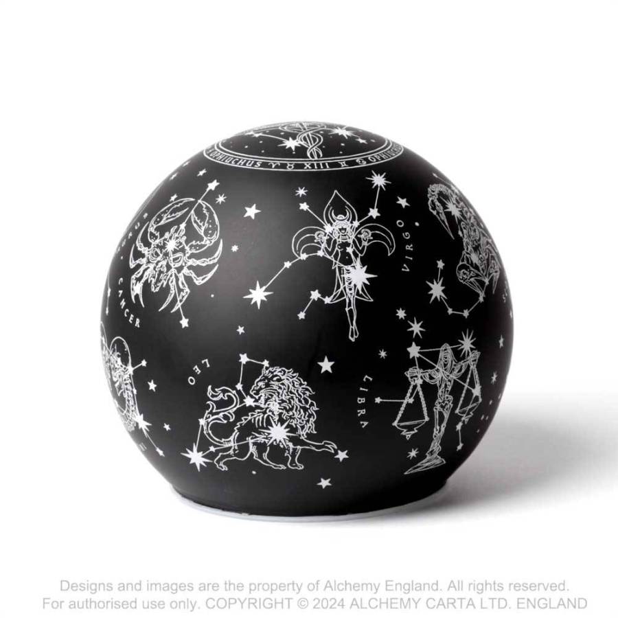 Kate's Clothing Alchemy Astrology Globe LED Light – 13 Zodiac Signs