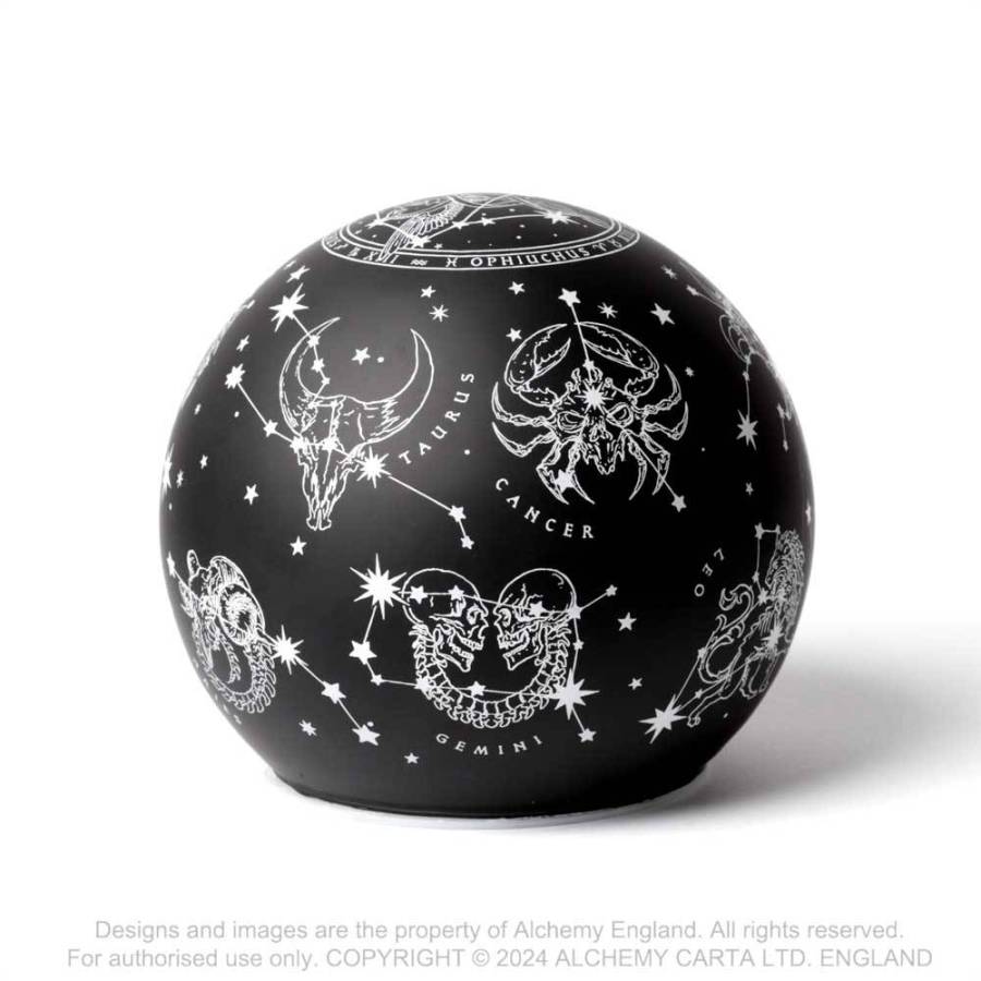 Kate's Clothing Alchemy Astrology Globe LED Light – 13 Zodiac Signs