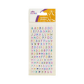 PoundFun Alphabet Stickers - Colorful Adhesive Letters for Scrapbooking