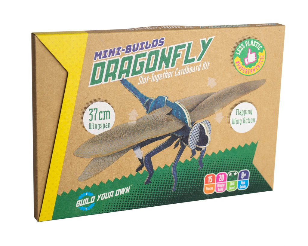 Snaps Dragonfly Build Your Own Kit – Eco-Friendly STEM Cardboard Model