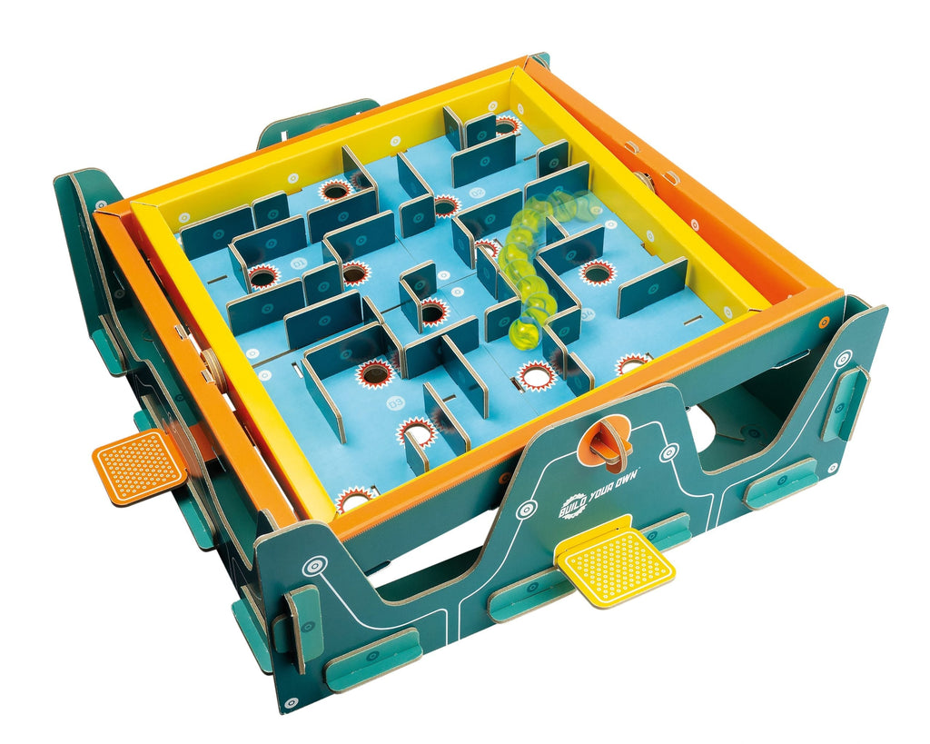Build Your Own Marble Labyrinth – DIY Cardboard STEM Maze Kit