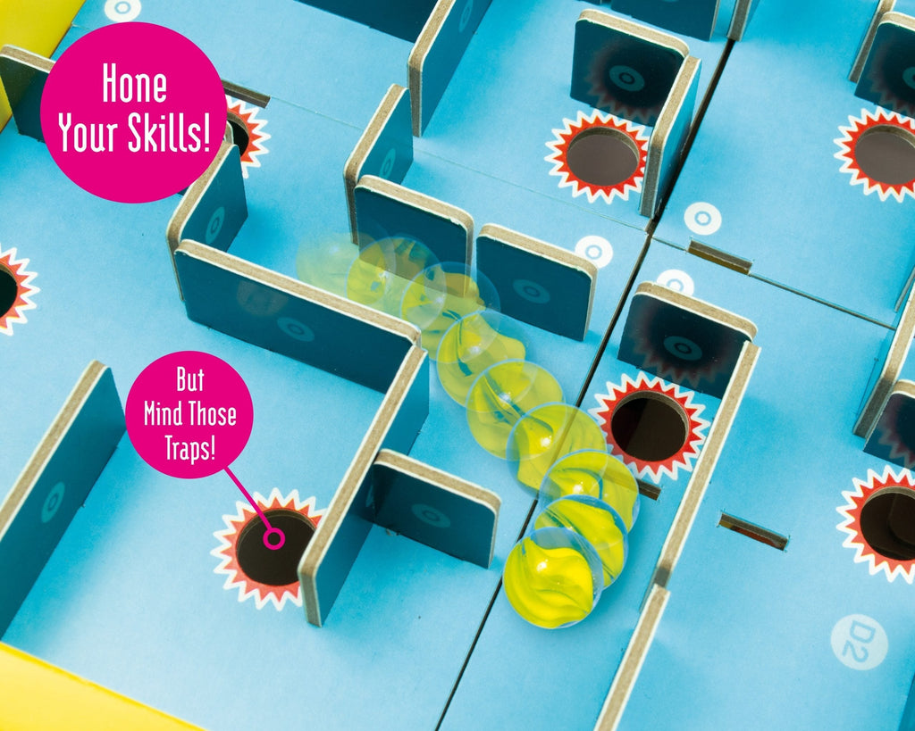 Build Your Own Marble Labyrinth – DIY Cardboard STEM Maze Kit