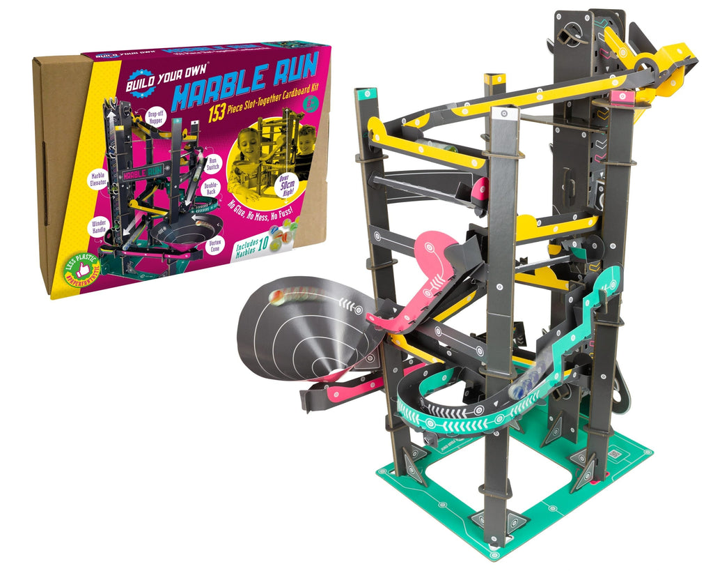 Snaps Marble Run Kit – Sustainable Cardboard STEM Engineering Toy