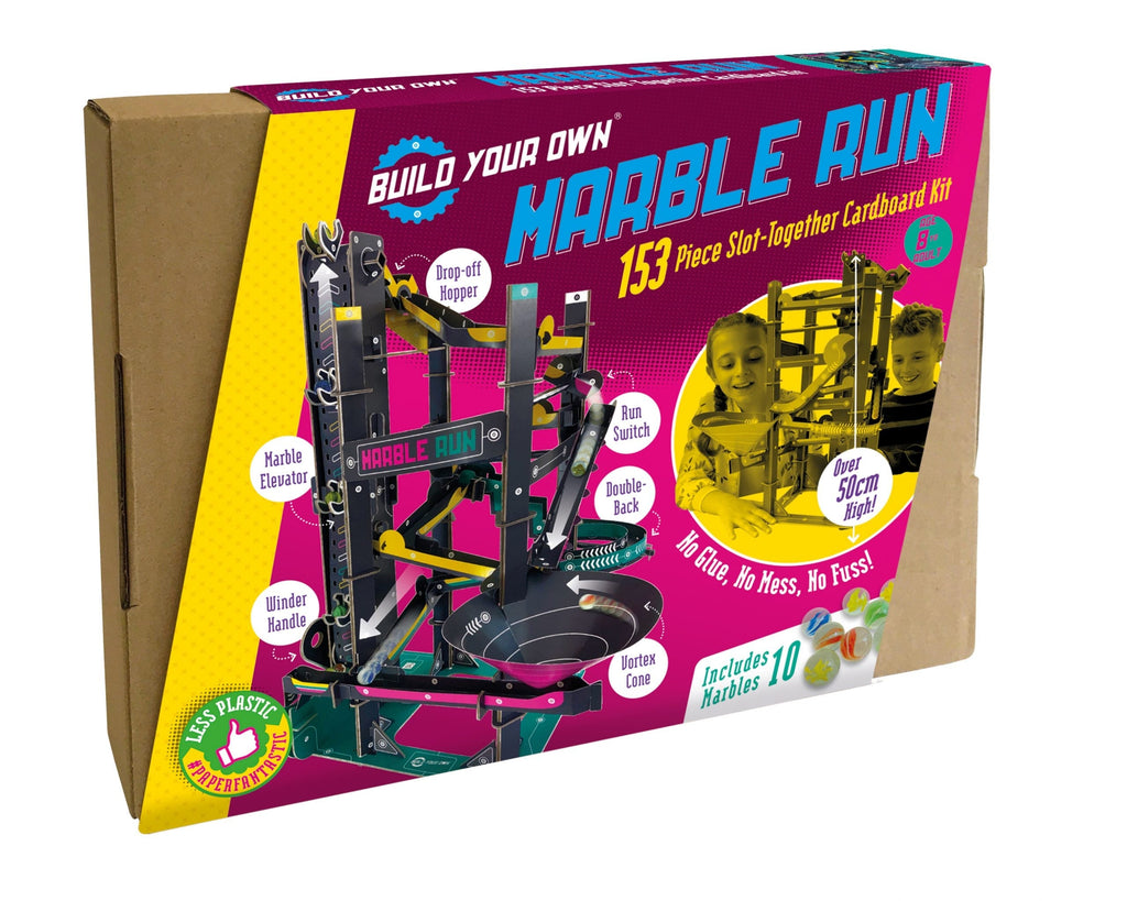 Snaps Marble Run Kit – Sustainable Cardboard STEM Engineering Toy