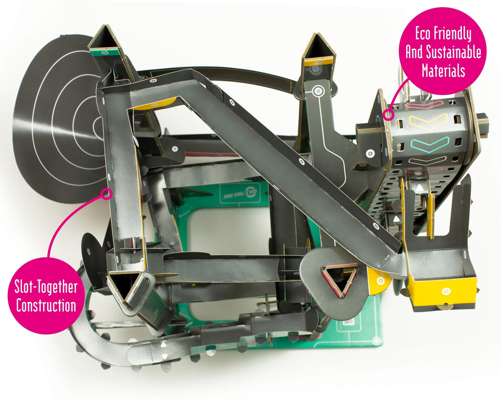 Snaps Marble Run Kit – Sustainable Cardboard STEM Engineering Toy