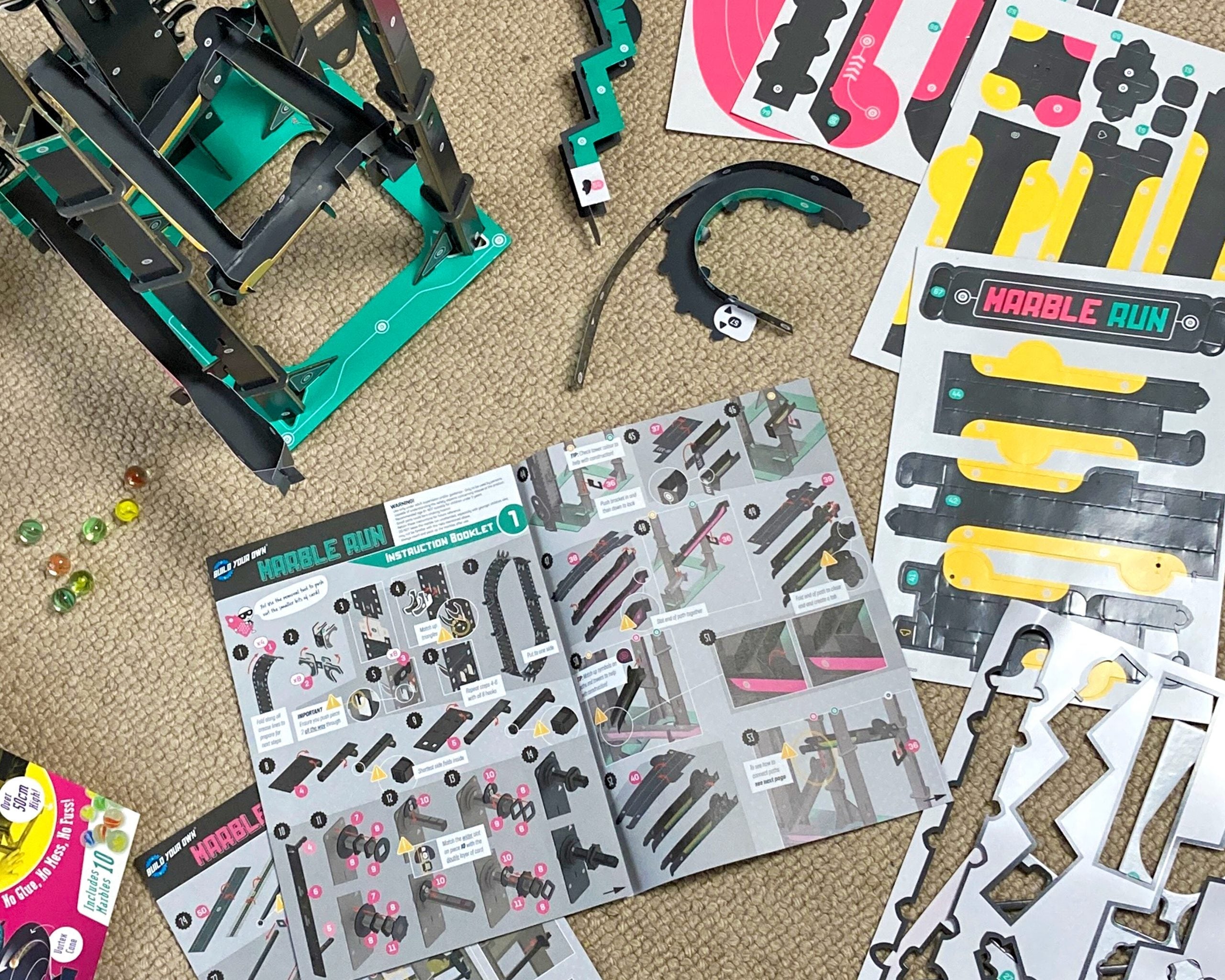Snaps Marble Run Kit – Sustainable Cardboard STEM Engineering Toy