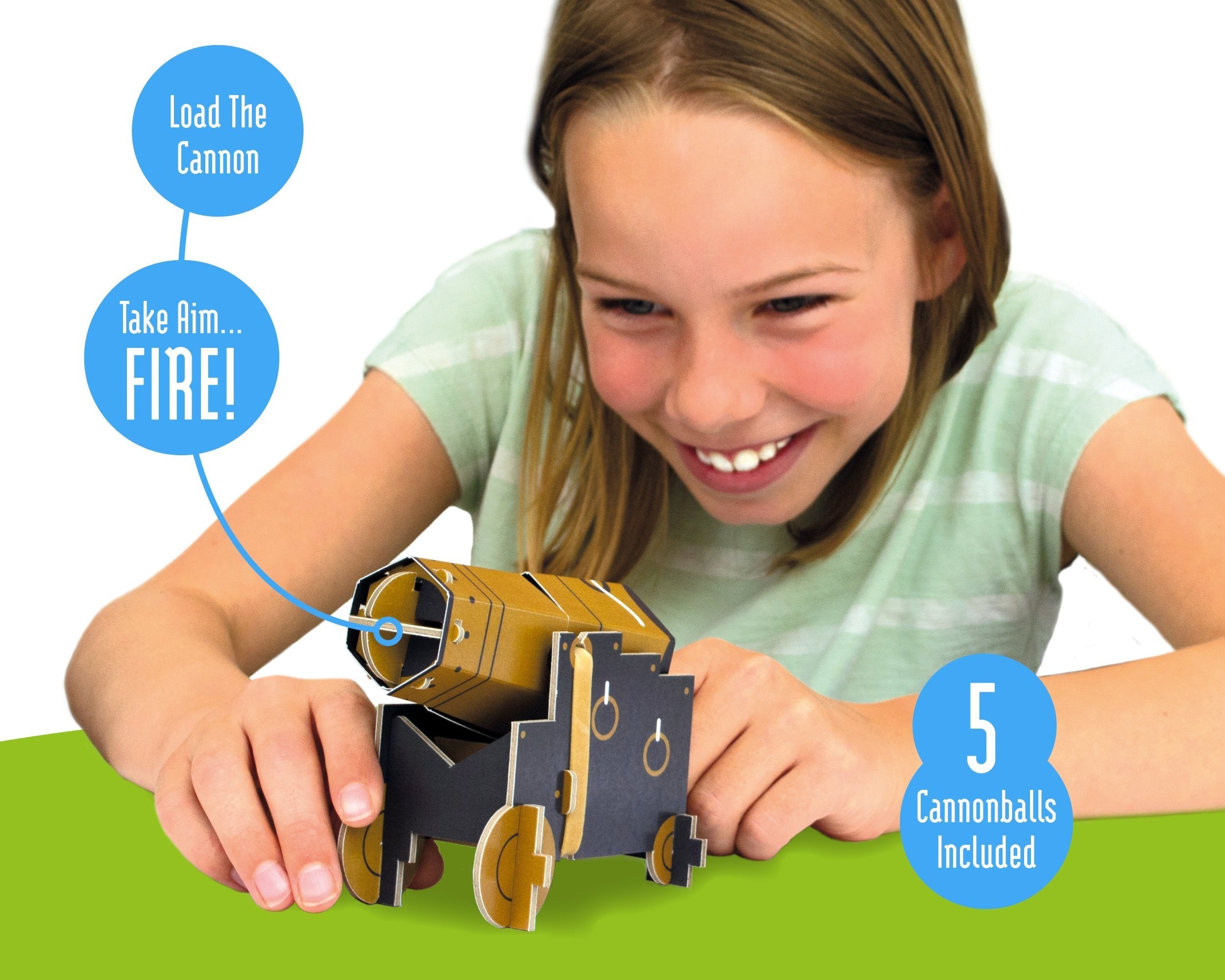 Snaps Pirate Ship Model Kit – Eco-Friendly Cardboard STEM Toy for Kids