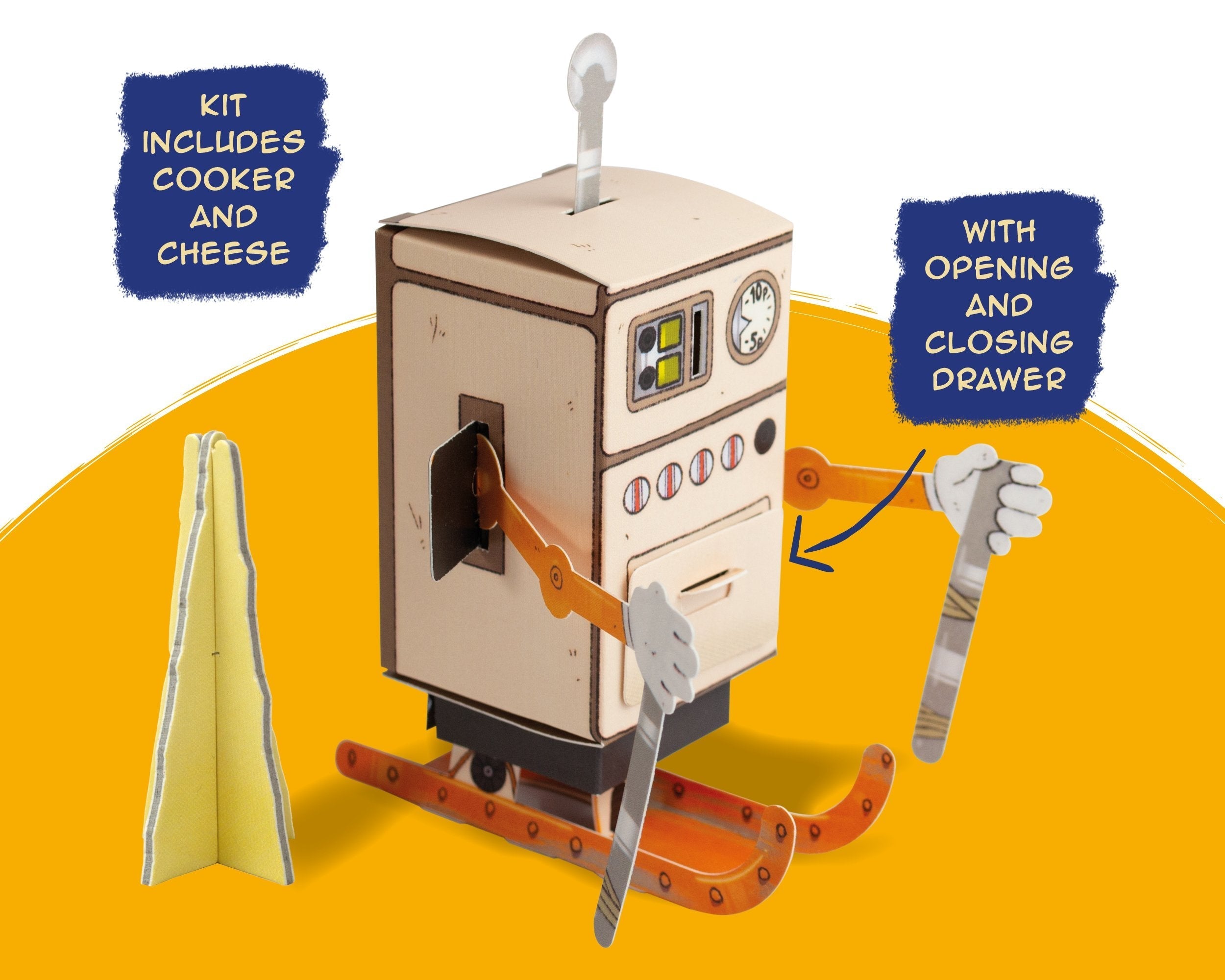 Wallace & Gromit Rocket – Build Your Own Cardboard STEM Model Kit