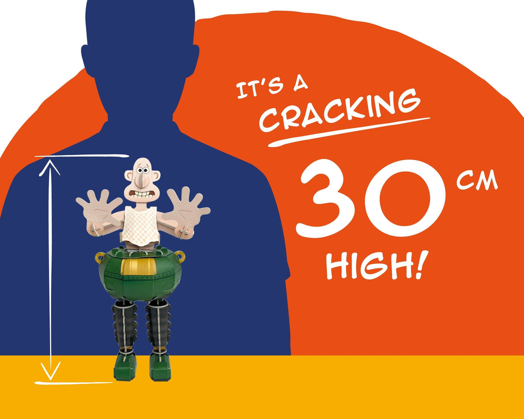 Wallace & Gromit Techno Trousers – Eco-Friendly Cardboard Model Kit