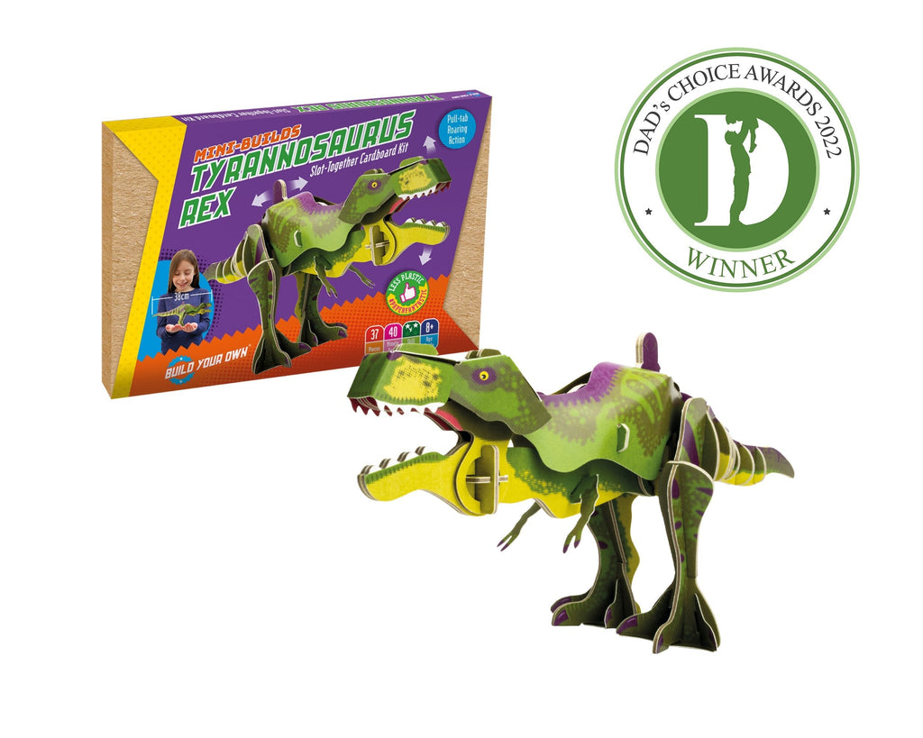 Snaps T-Rex Cardboard Model Kit – Eco-Friendly STEM Dinosaur Puzzle